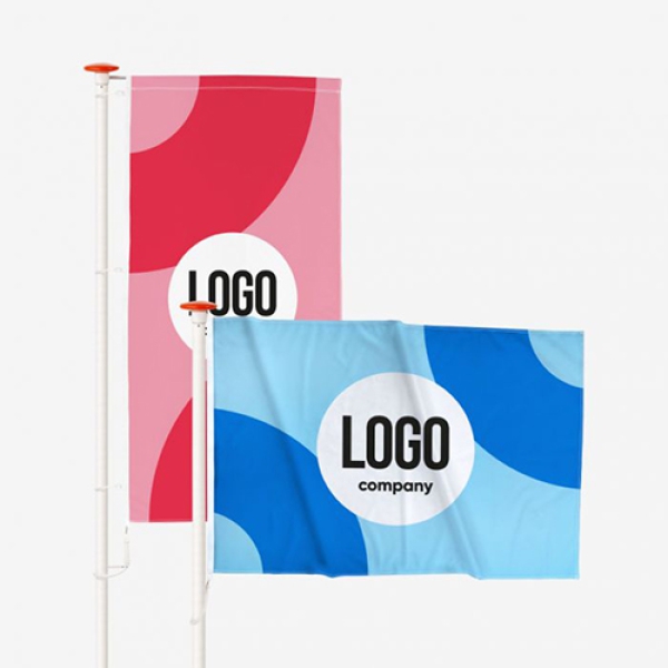 Vlag eigen formaat